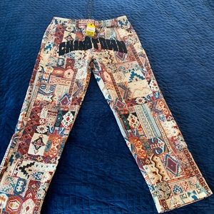 Chinatown Market Patchwork Pants NWT Never Worn!